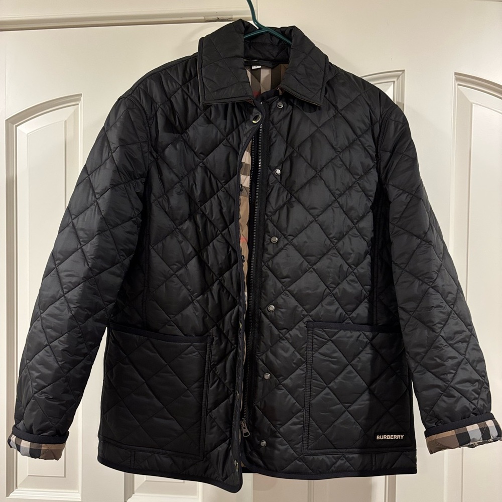 Burberry Black Quilted Puffer Jacket